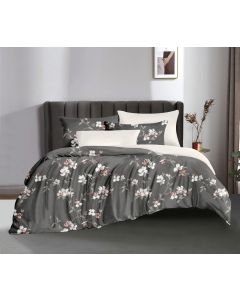 HILLCREST COMFYLUX FITTED SHEET SET PRINTED FANTASY - K 2F$48