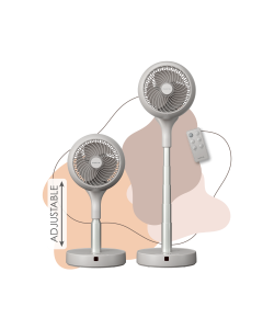 MISTRAL 6” DC HIGH VELOCITY DESK FAN MHV619DRC