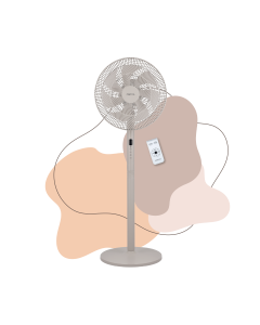 MISTRAL 12" DC HIGH VELOCITY STAND FAN MHV1279DR