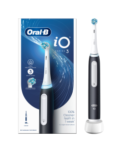BRAUN ORAL-B ELECTRIC TOOTHBRUSH IO 3 BK