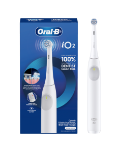 BRAUN ORAL-B ELECTRIC TOOTHBRUSH IO 2 WH