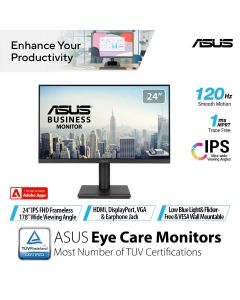 Asus 24" FHD Business Monitor VA249QGSE