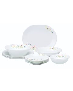 Corelle 18pc Dinner Set - FlowerHill CORE 18-FWH-P