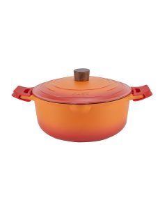 LA GOURMET SHOGUN 28CM C.ROLE W ALU LID LGSNFE410184
