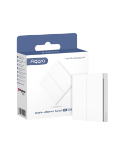 AQARA WIRELESS SWITCH H1 (DOUBLE ROCKER) WRS-R02