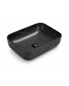 HOUSS ART BASIN CERAMIC MATT BLACK  HBB-N78109MBY-3