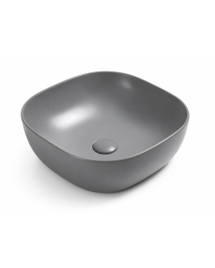 HOUSS ART BASIN CERAMIC MATT CEMENT GREY  HBB-78106MH