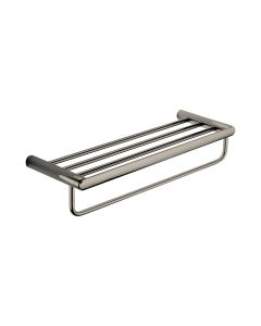 Rigel Brushed Nickel Finished Towel Shelf R-TS6910(BRNK)