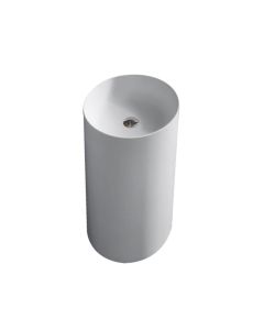 Rigel Floor Standing Basin, Matte White NR-LF0201-WH
