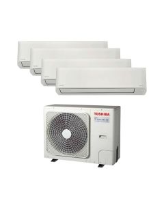 TOSHIBA SYSTEM 4  AIRCON - WIFI RAS-4M41P2ACVG-SG-1XRAS-M10P2KCVG-SG-2XRAS-M13-1XRAS-M24