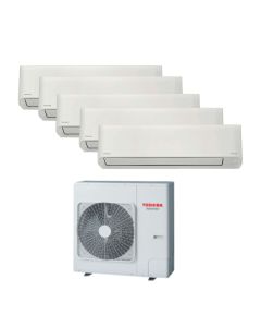 TOSHIBA SYSTEM 5 AIRCON - WIFI RAS-5M51P2ACVG-SG-2XRAS-M10P2KCVG-SG-2XRAS-M13-1XRAS-M24