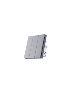 AQARA SMART WALL SWITCH H1 PRO (NO-NEUTRAL, TRIPLE ROCKER) BLACK QBKG29LM-BLK