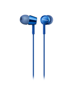 SONY MDR-EX155AP WIRED EARPHONE - BLUE MDR-EX155AP/LIQE