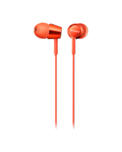 SONY MDR-EX155AP WIRED EARPHONE - RED MDR-EX155AP/RQE
