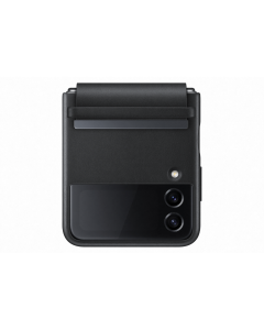 SAMSUNG Z FLIP4 LEATHER BLACK EF-VF721LBEGWW