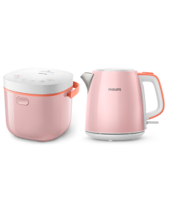 PHILIPS RICE COOKER + KETTLE HD3070+HD9348-BUNDLE