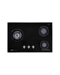 TECNO GAS HOB - 3 BURNERS T23TGSV-BLACK