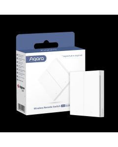 AQARA WIRELESS SWITCH H1 (DOUBLE ROCKER) WRS-R02