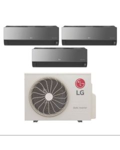 LG SYSTEM 3 AIRCON - ARTCOOL Z4UQ34GFA1/2X09GDJR0/1X24GDKR0