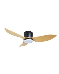 MISTRAL 46” DC CEILING FAN SOLAR46-WD/BK