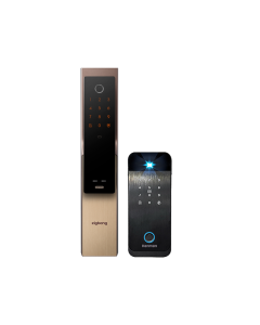 Hanman + Zigbang Combo Deal GATE LOCK H1 + ZIGBANG SHP-P52H (BLACK)