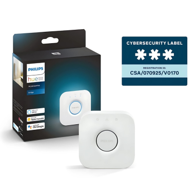 Hue Bridge 929001180644 – Voice Control, Zigbee, 50 Lights