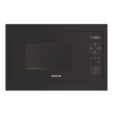BRANDT BUILT IN MICROWAVE 26L 38CM BLACK