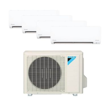 DAIKIN SYSTEM 4 AIRCON - WIFI 4X12000 BTU