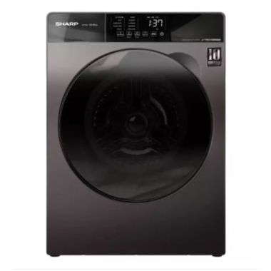 SHARP FRONT LOAD WASHER 10.5KG 4 TICKS INVERTER