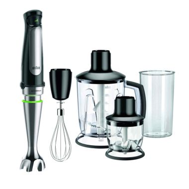 Braun Hand Blender 1000W - Detachable, Turbo, BPA-Free