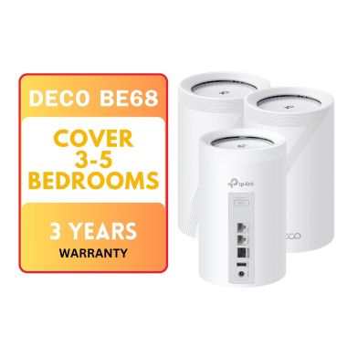 TP-Link BE14000 Tri-Band WiFi 7, 14 Gbps, HomeShield