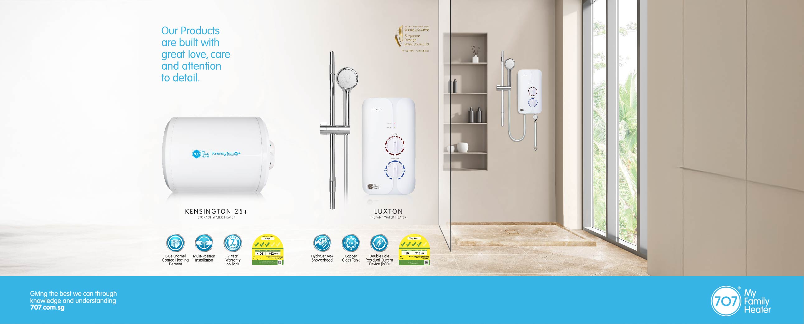 Turn every shower into a refreshing experience