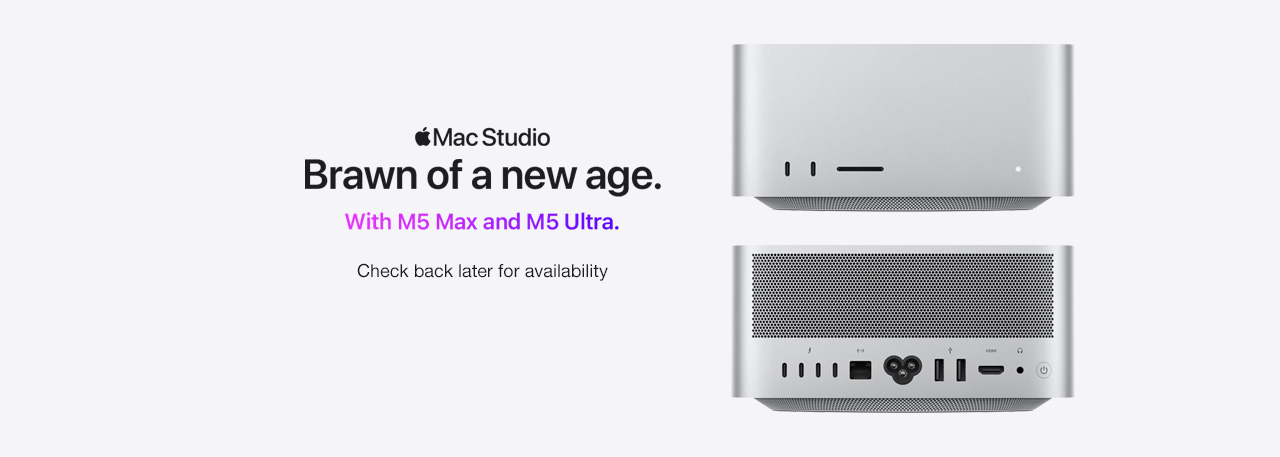 Mac Studio Coming Soon