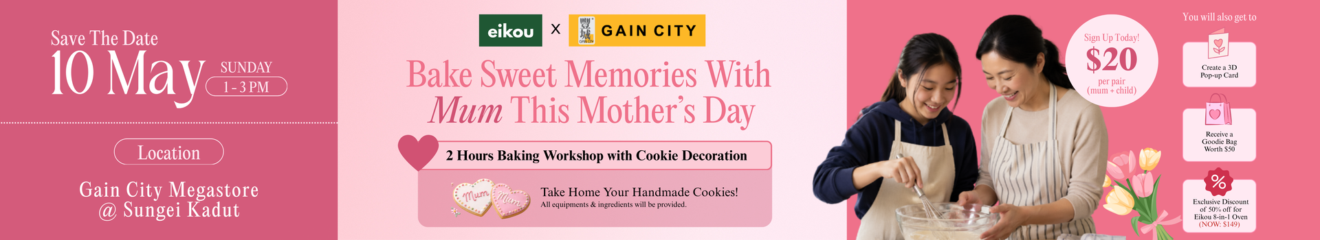 Mothers' Day Workshop