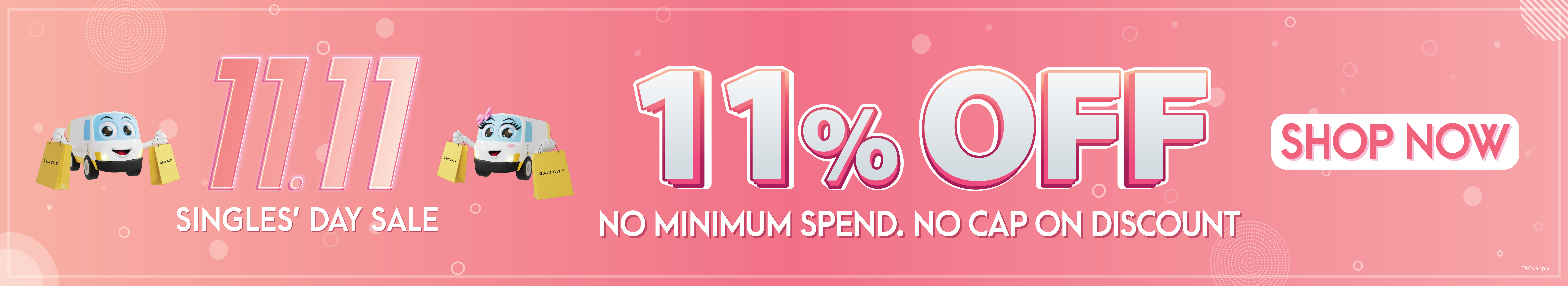 11.11 Singles' Day Sale