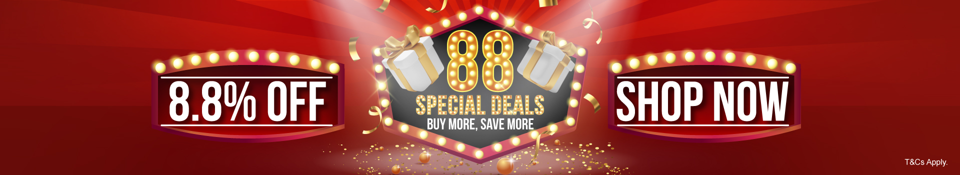 8.8 Special Deals
