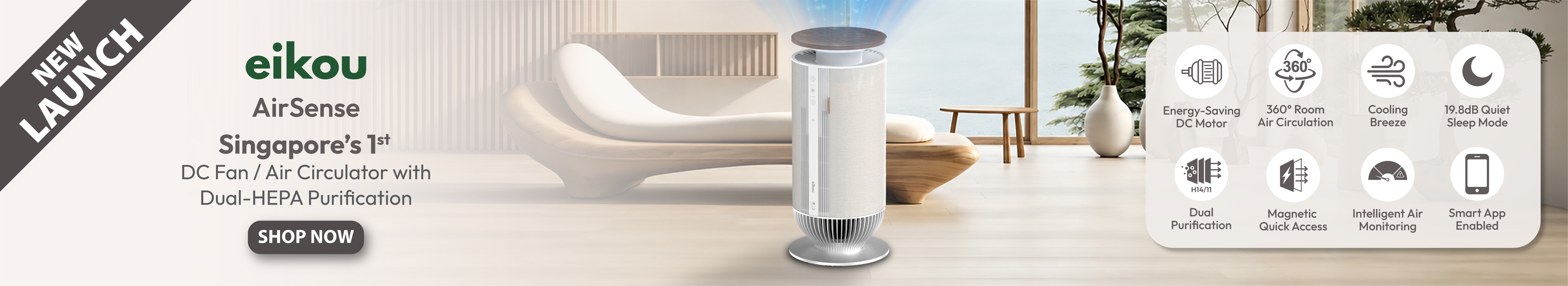 EIKOU AirSense Purifier