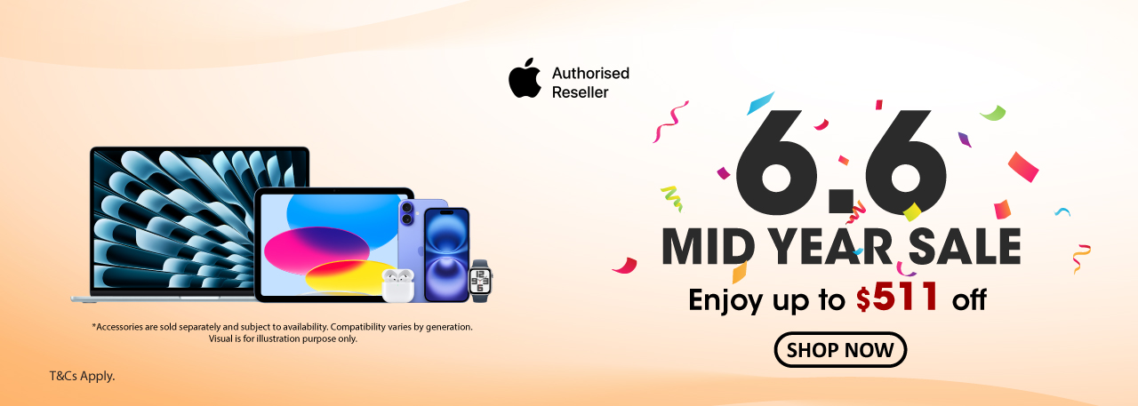Apple 6.6 Mid Year Sale