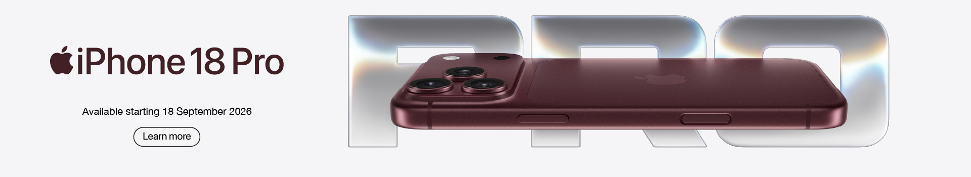 iPhone 18 Pro Learn More