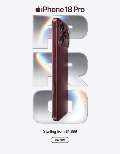 iPhone 18 Pro Buy Now