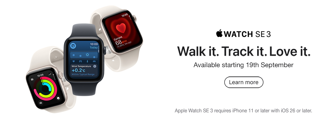 Apple Watch SE 3 Learn More