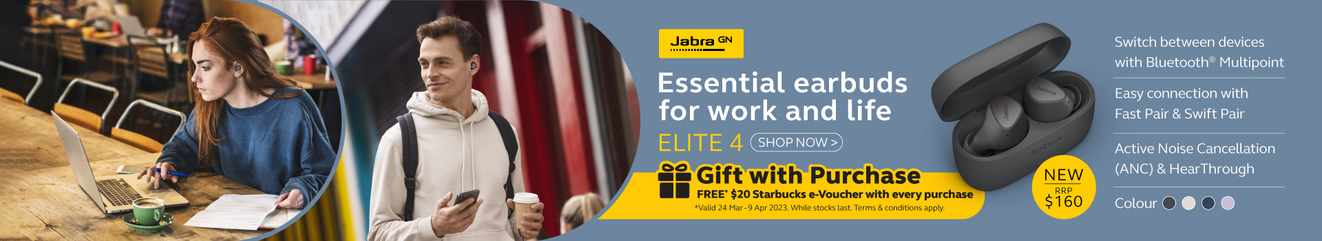 Jabra Elite 4 Launch