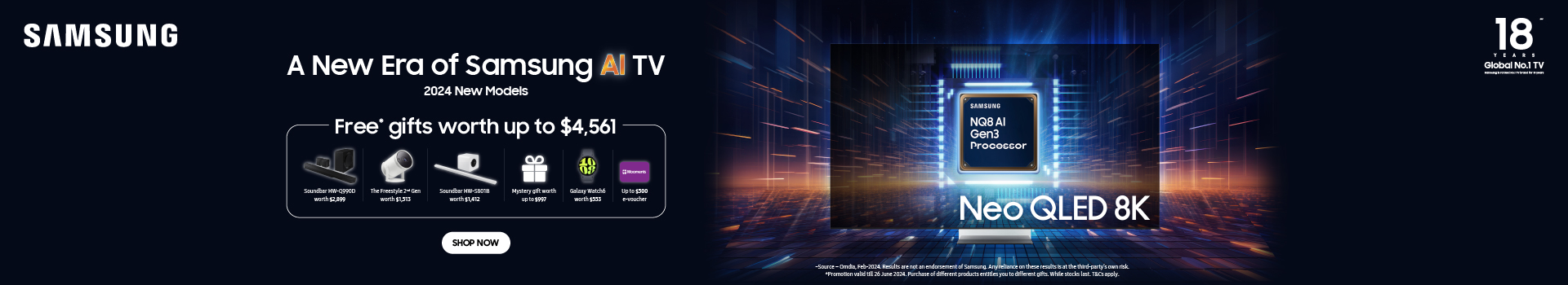 Samsung TV Islandwide Promotion 2024