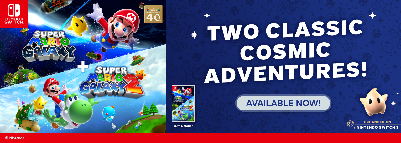 SUPER MARIO GALAXY + SUPER MARIO GALAXY 2