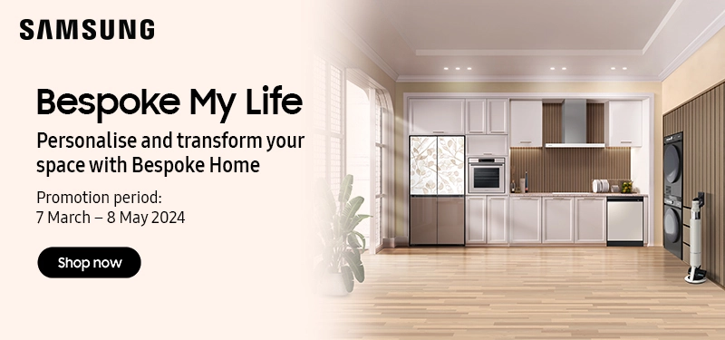 Personalise and Transform Your Space With Samsung Bespoke Home Appliances Promotion