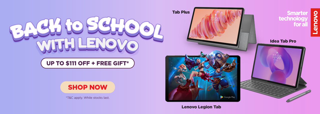 Lenovo Back to School Tablet