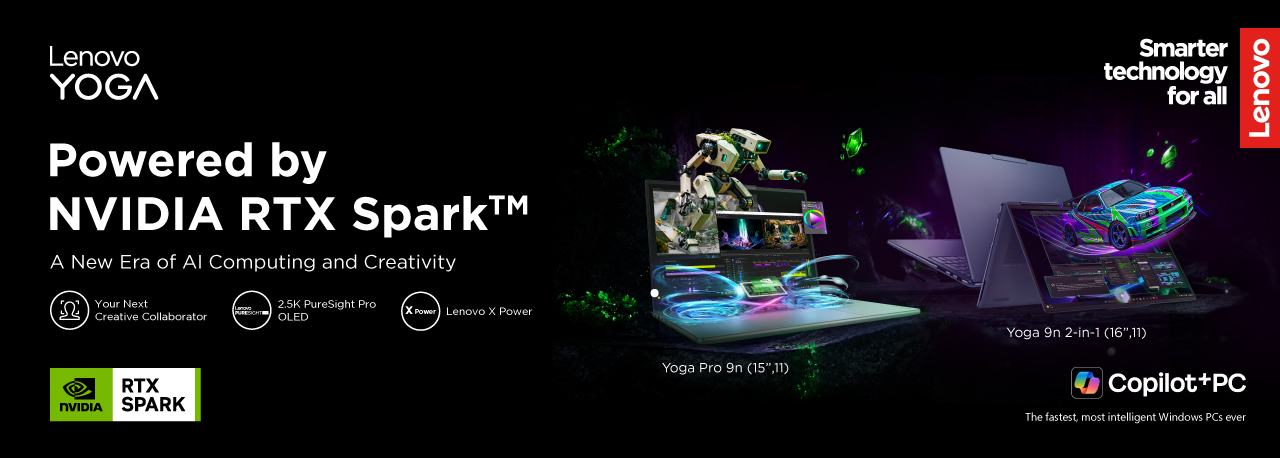 Lenovo Nvidia Spark x Yoga series 