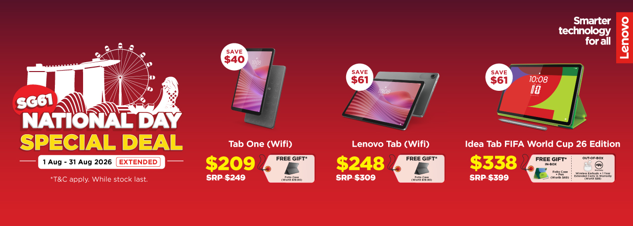 Lenovo Tablet Promotions