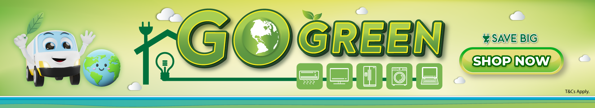 GO GREEN