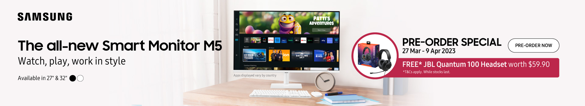 Samsung Smart Monitor M5